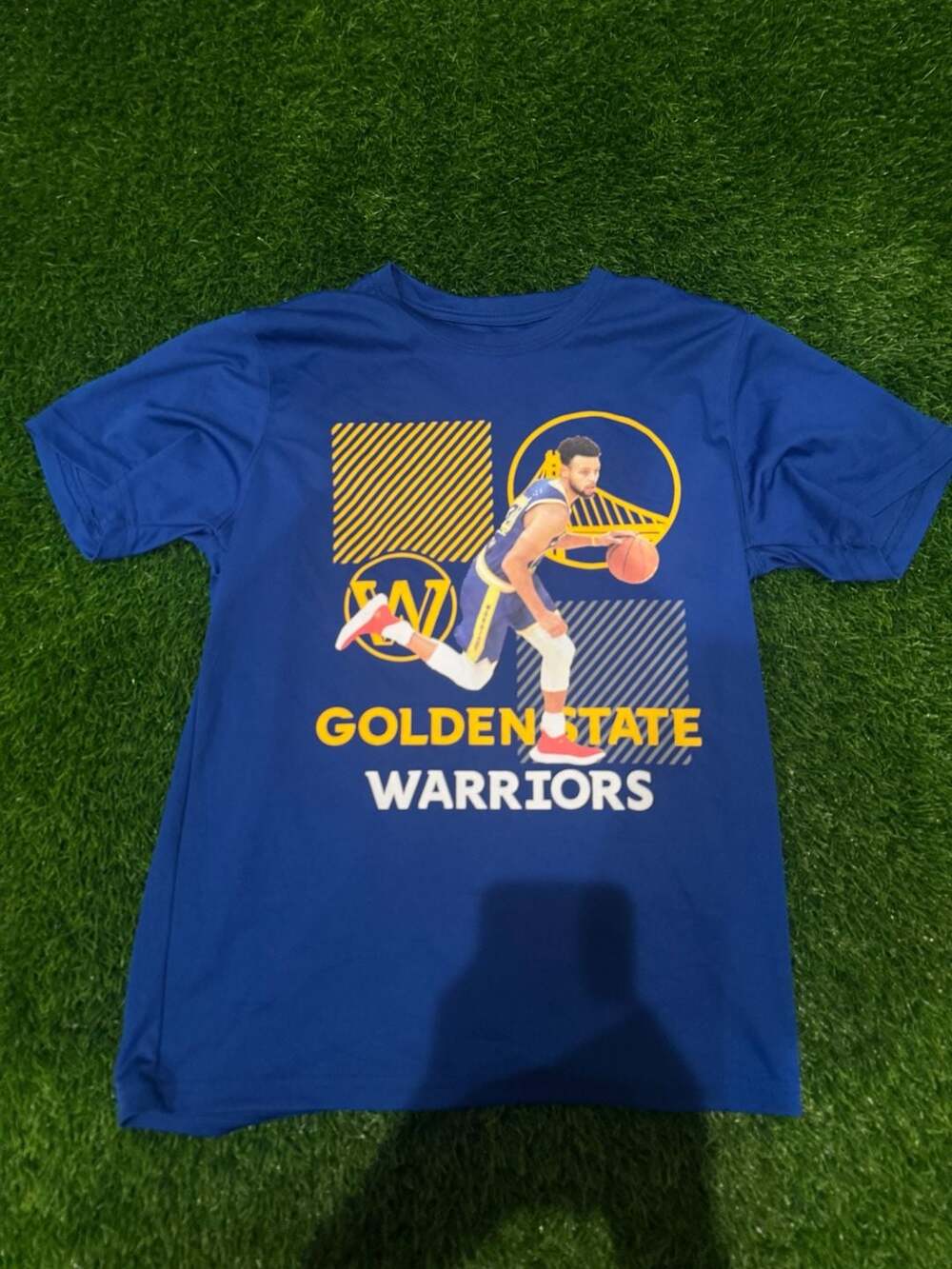 YOUTH Golden State Warriors Majestic Big & Tall Team Gameface 2.0 T-Shirt - Roya